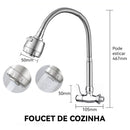 Torneira Gourmet de Parede