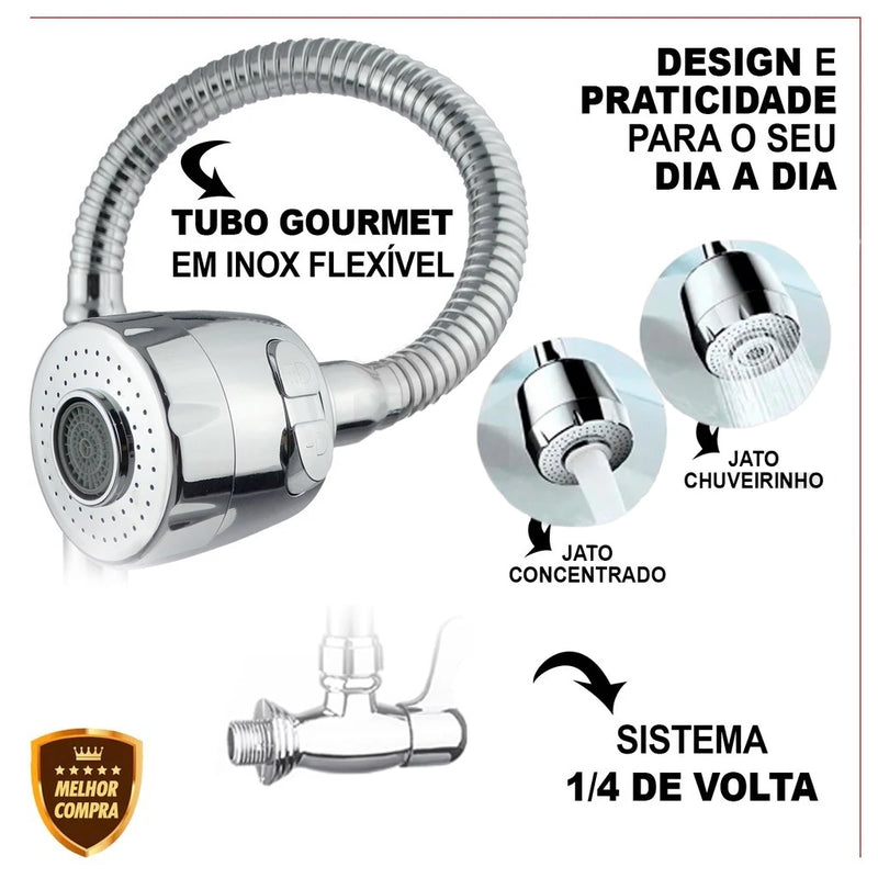 Torneira Gourmet de Parede