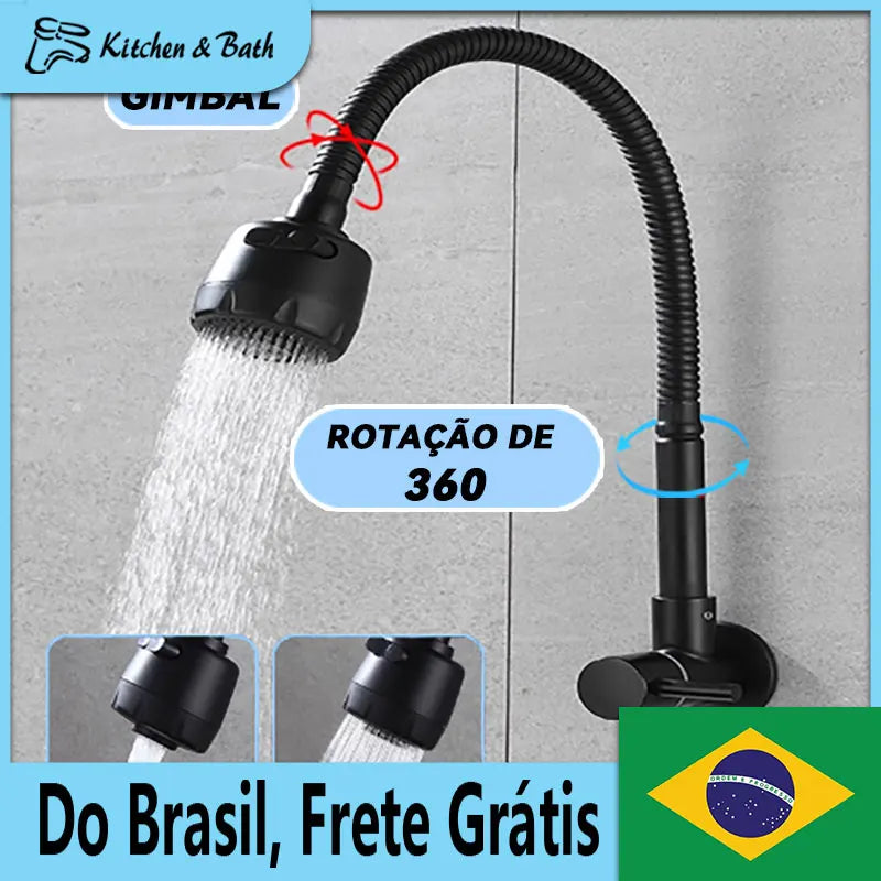 Torneira Gourmet de Parede