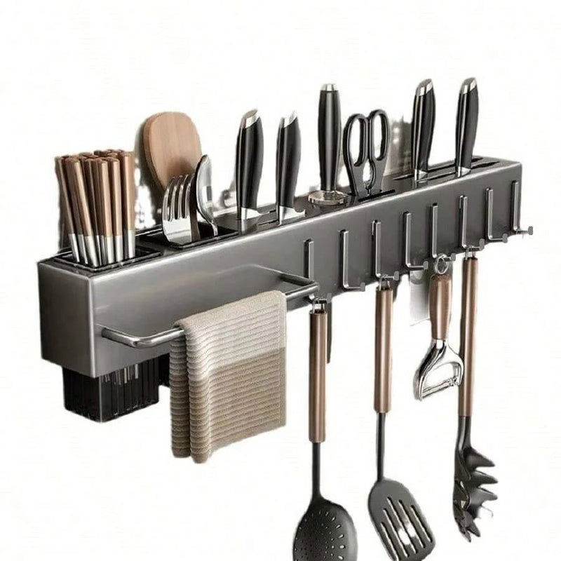 Organizador de Utensílios de Cozinha com Suporte