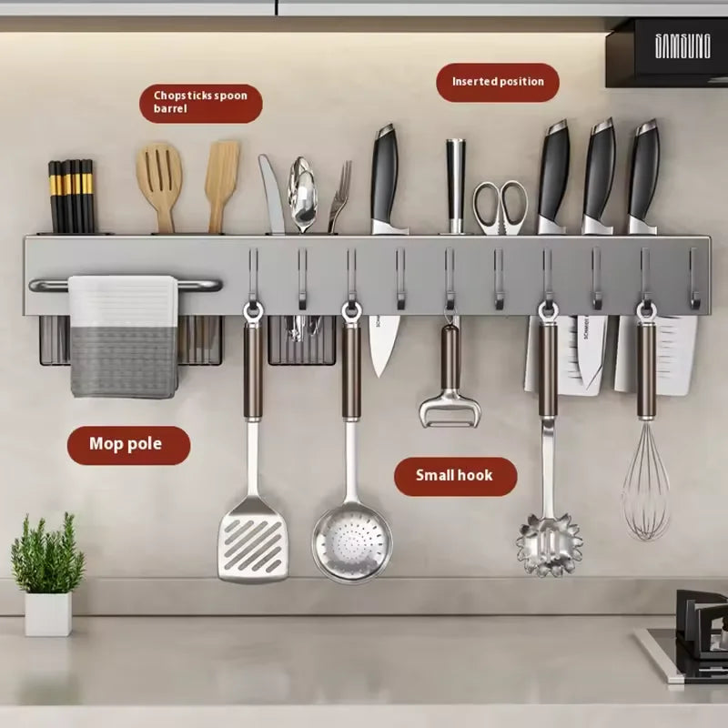 Organizador de Utensílios de Cozinha com Suporte