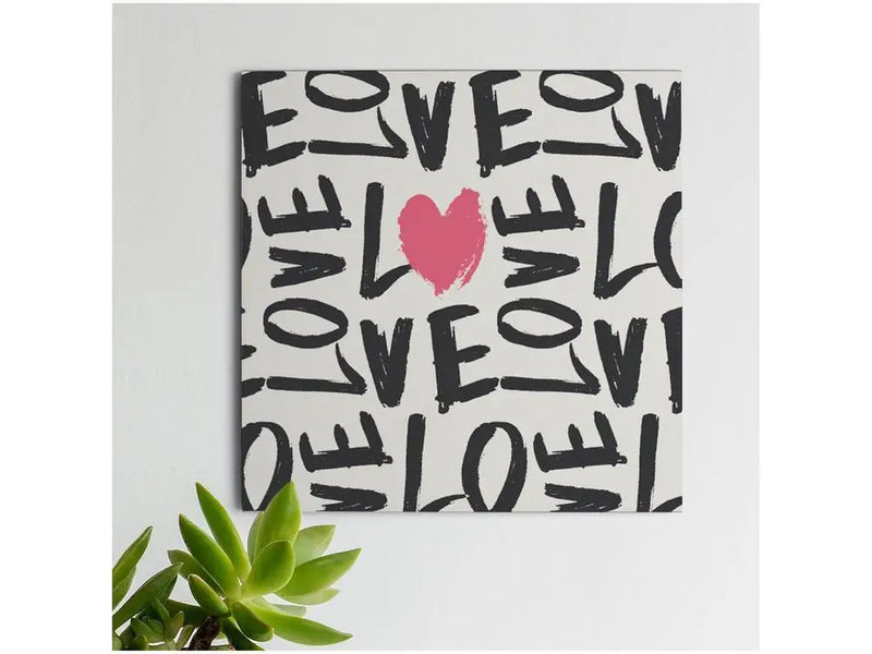 Placa Decorativa Love Design Up Living